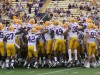 LSU Tigers Football Team are jumping for joy as Alabama Crimson Tide’s return to Death Valley