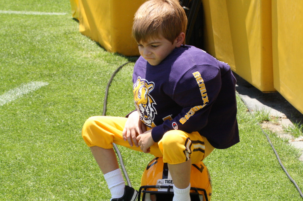 This Tiger is ready to sub in.