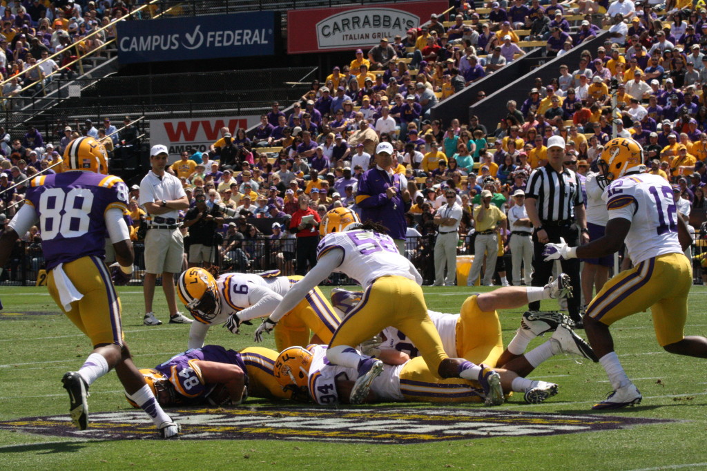 Stokes is brought down after a 5 yrd gain.