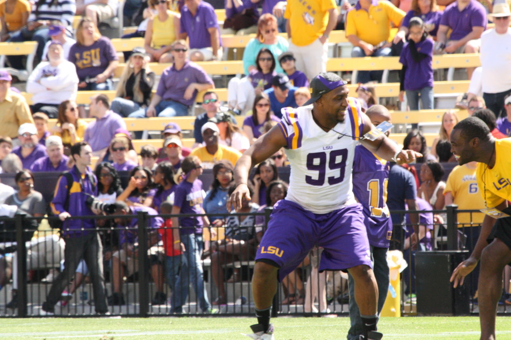 Getting ready to jump.