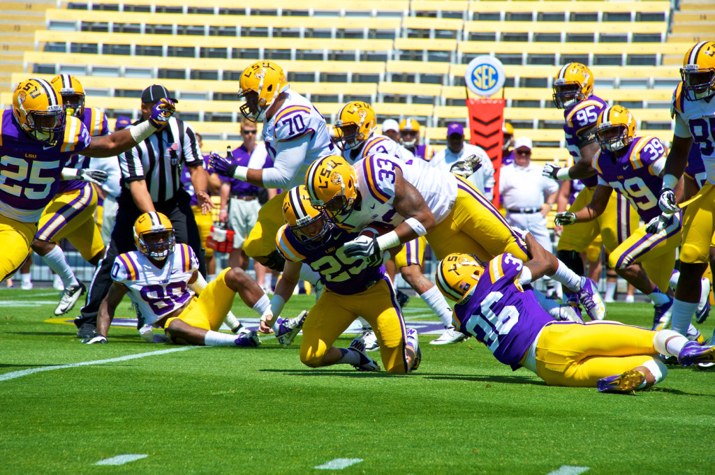 Rb Hill gets tackled