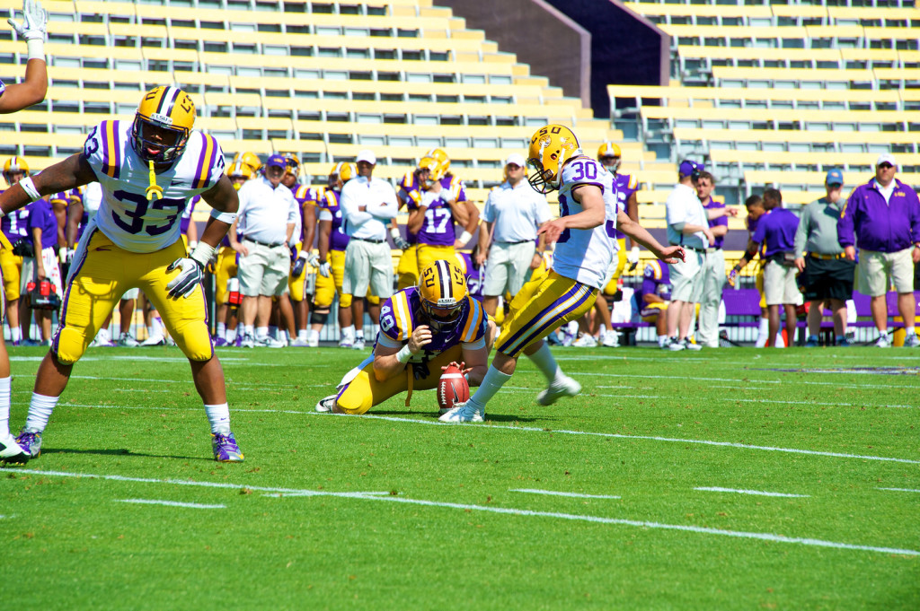 The kick is on the way.