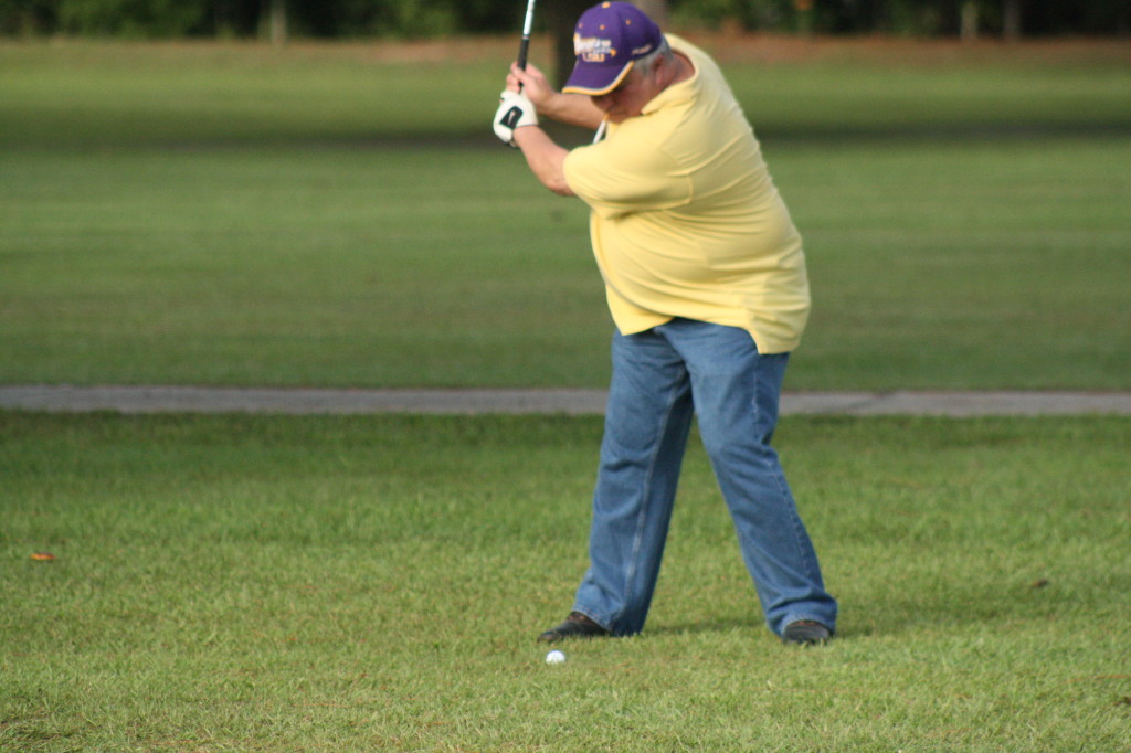 Howard swinging through