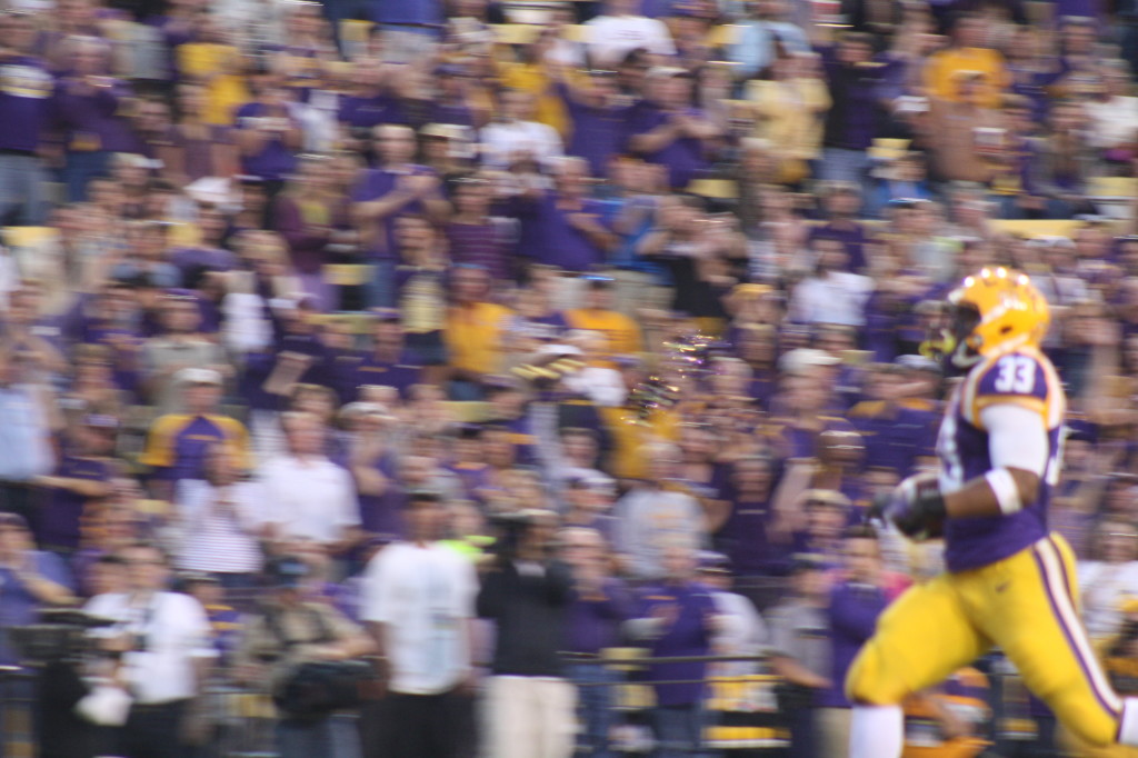 Jeremy Hill coasts into the endzone for a TD.