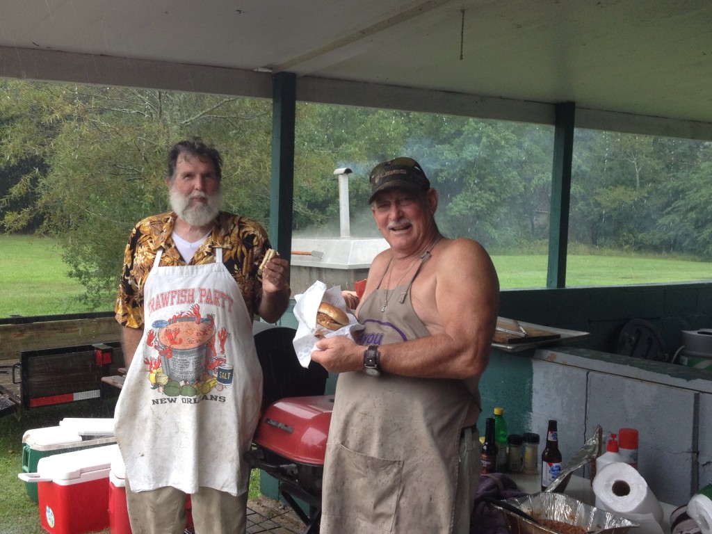 The chefs for the Denham Springs Golf tourney; Bobby Meadow