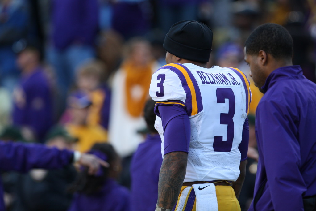 Odell Beckham,Jr off to the NFL.