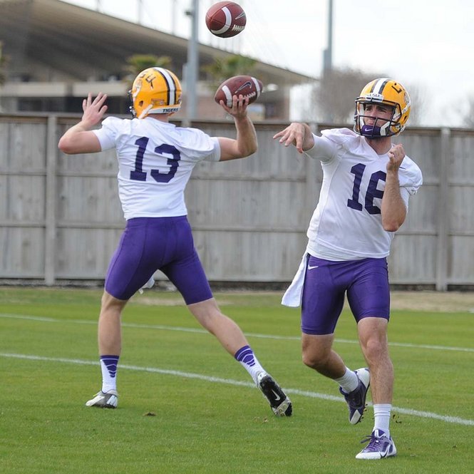 LSU Spring Practice 03-11-14