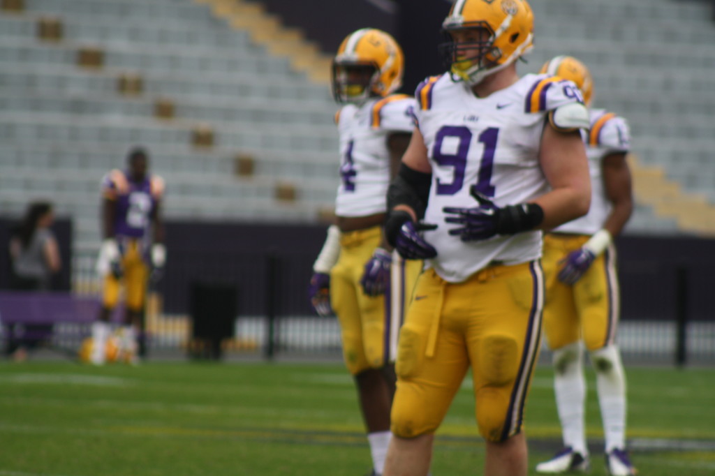 DT Christian LaCorture will have a big impact on defense this year for the Tigers