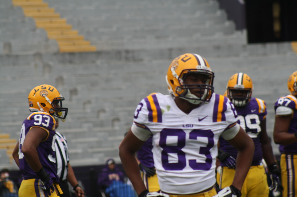 no 83 Travin Dural taking a breather