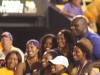 There is a siting of Shaq at Tiger Stadium.