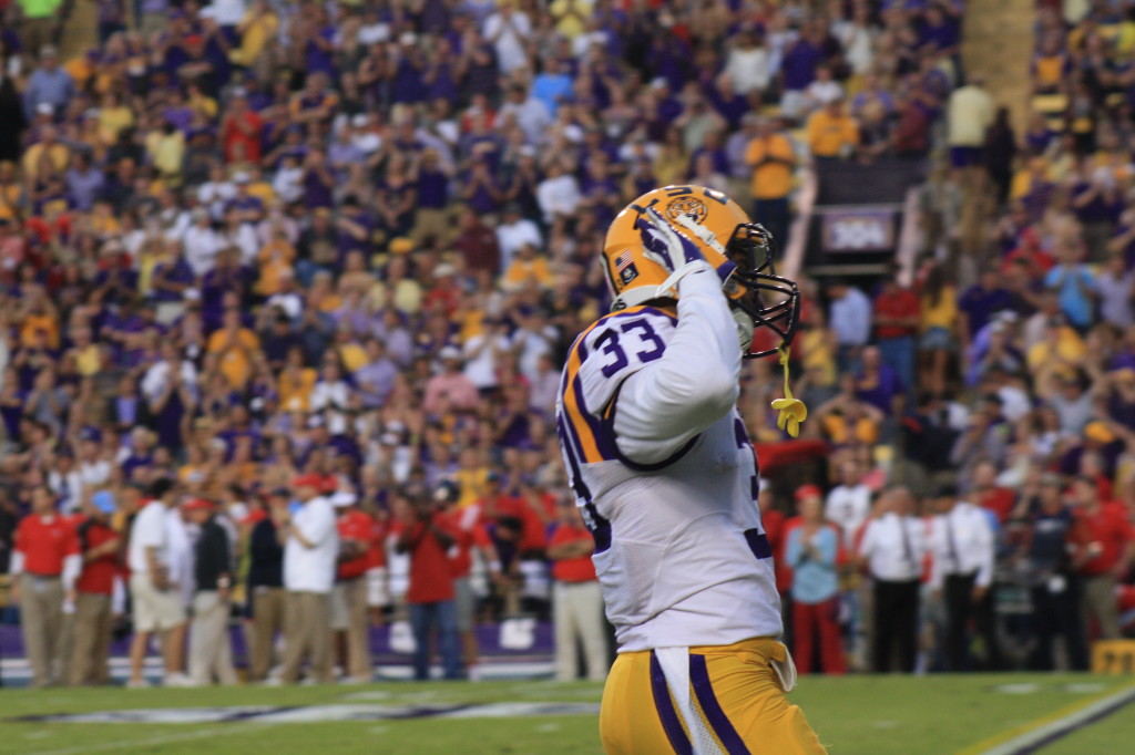 LSU Adams wants to hear it from the LSU Tiger crowd...