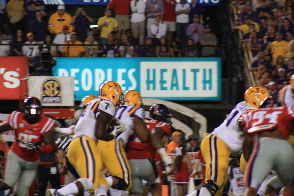 There goes LSU Leonard Fournette