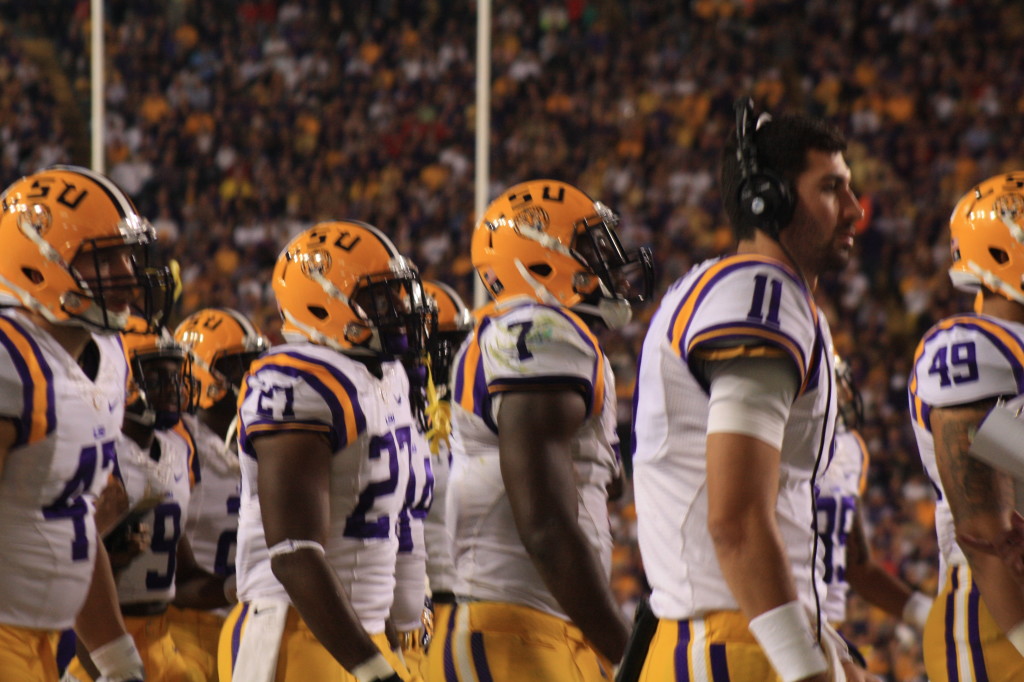 The Tigers running backs getting a breathier.