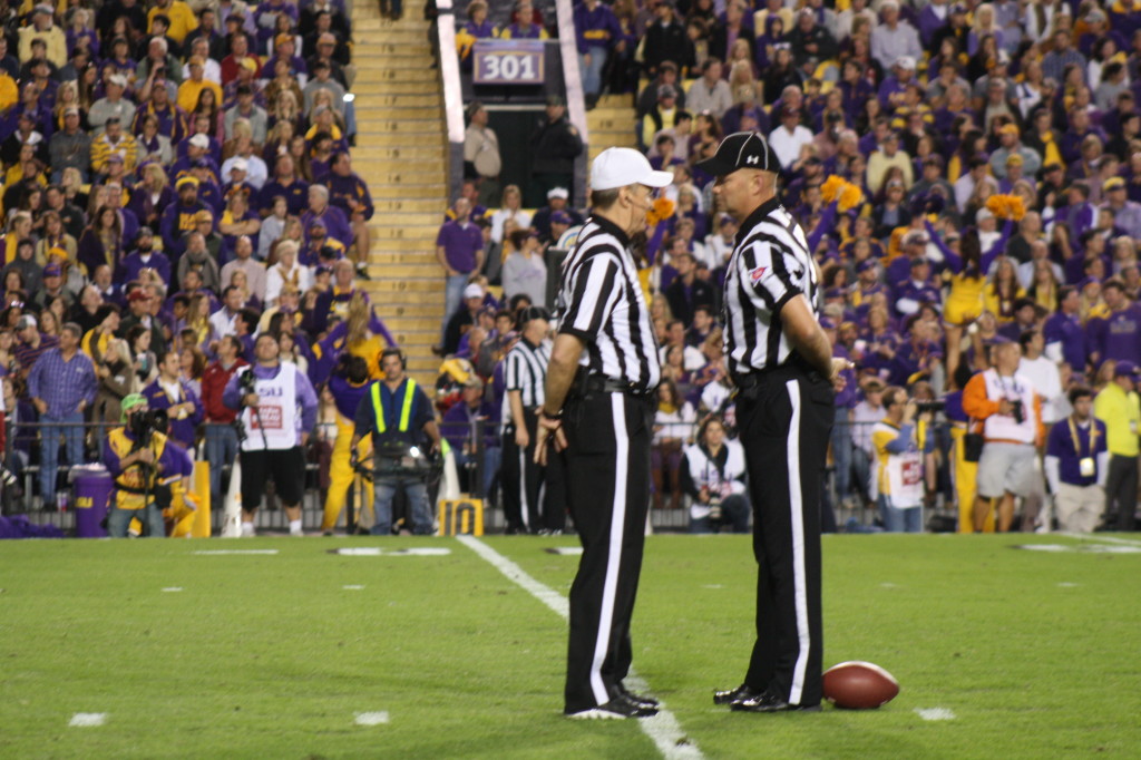 Having a good ole talk, so hows the grand kids.....   what s the game plan here...  lets keep the LSU