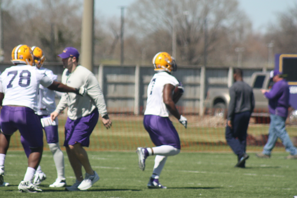 There goes Fournette, maybe this is the year that LSU wins it all. 