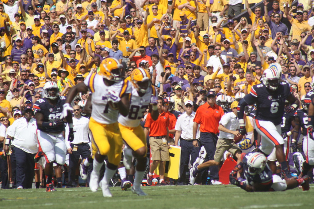 Fournette in the open field.