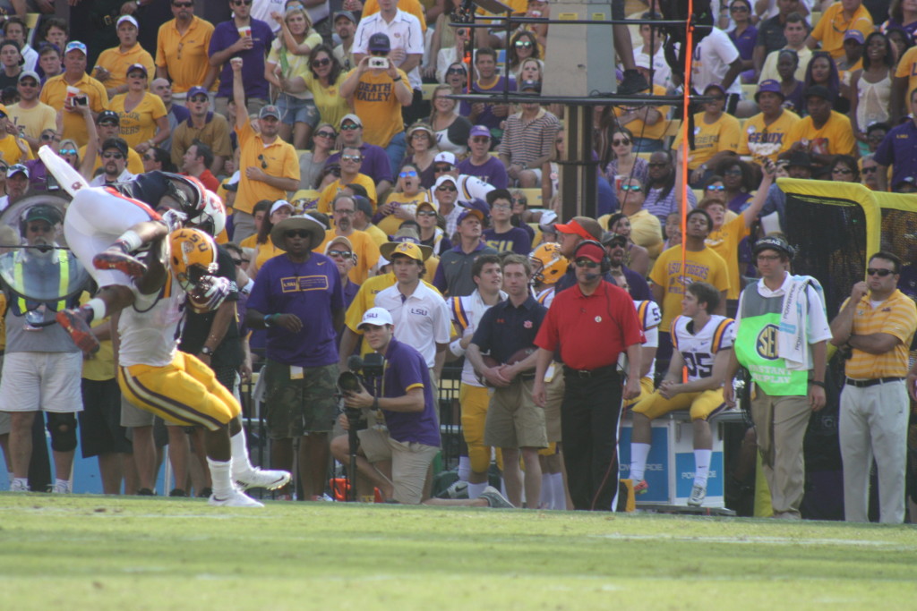 A Fournette firemans carry.