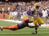 Fournette scores 2 tds and 2nd 200 yard game, LSU beats Syracuse 34-24.