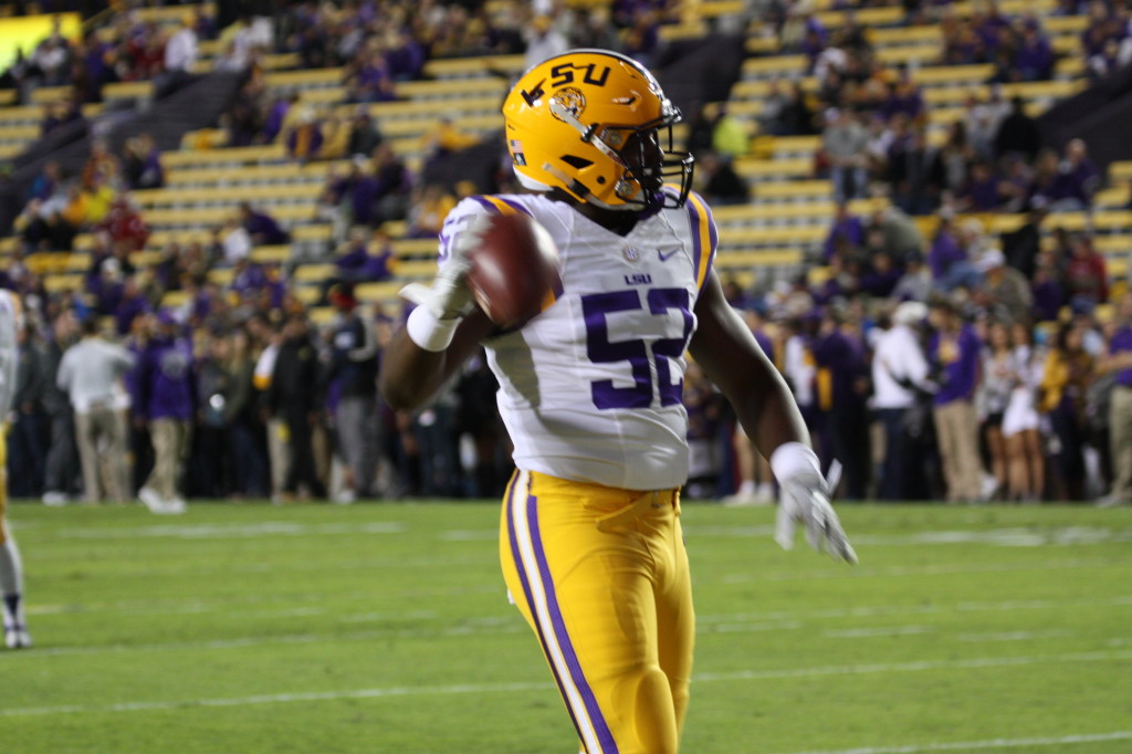 LSU will need Beckwith to keep a eye on Ole Miss qb Chad Jones today, as he likes to run out of the pocket