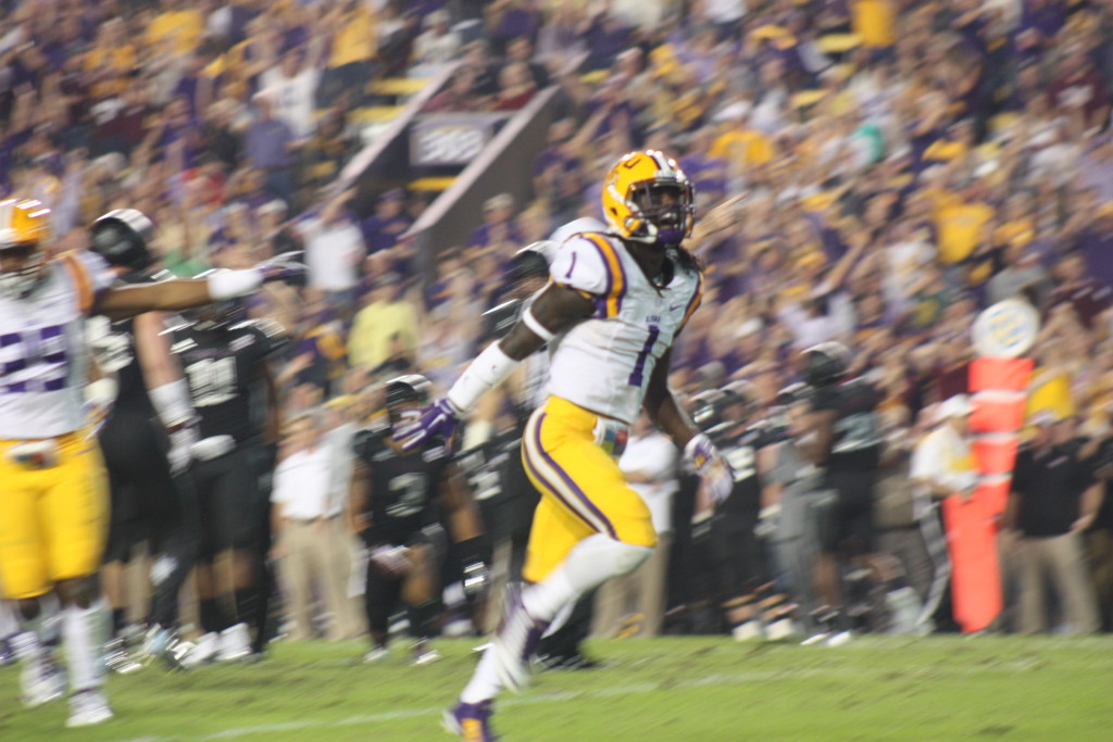 Donte Jackson is fired up....