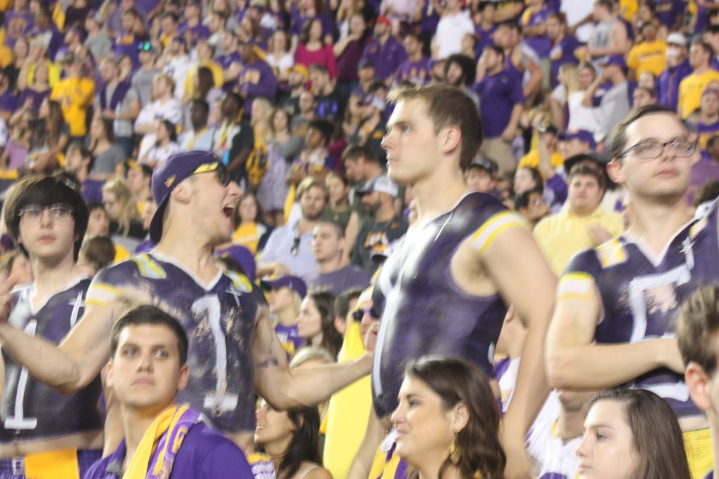 Time to celebrate a LSU win.