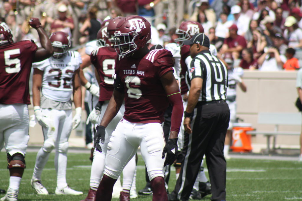 DB Donovan Wilson getting fired up.