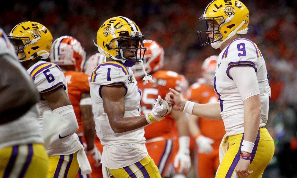 Joe Burrow and Ja’Marr Chase will be at Tiger Stadium Saturday for the LSU Football Spring Game